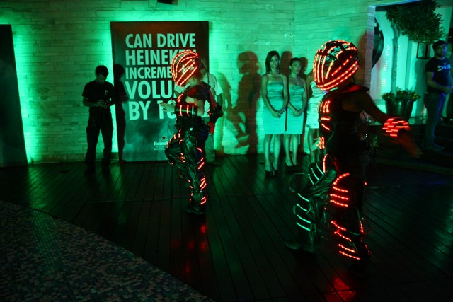 Launching of Heineken Fountain